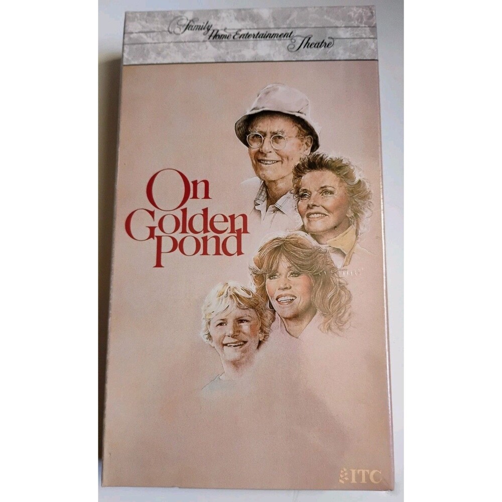 On Golden Pond VHS Brand New Factory Sealed ITC Family Home Entertainment Theatr